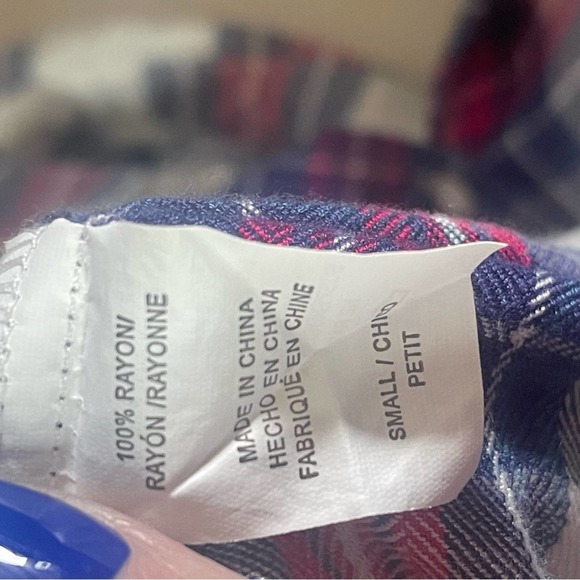 Rails Brit Sleeveless Plaid Shirt - Size S - very soft - like new condition - Picture 14 of 14